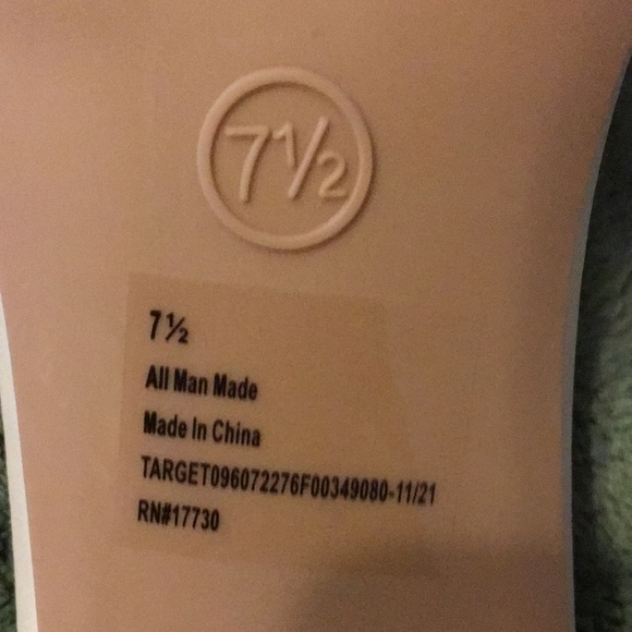 New A New Day Off White Jane Strappy Sandal 7.5 - Picture 6 of 6